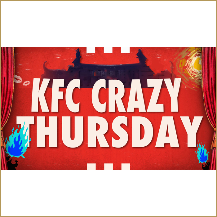 Get Crazy For Crazy Thursdays! Get Crazy For Crazy Thursdays!