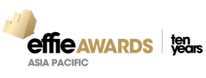 APAC Effie Awards 10th Year Anniversary Logo